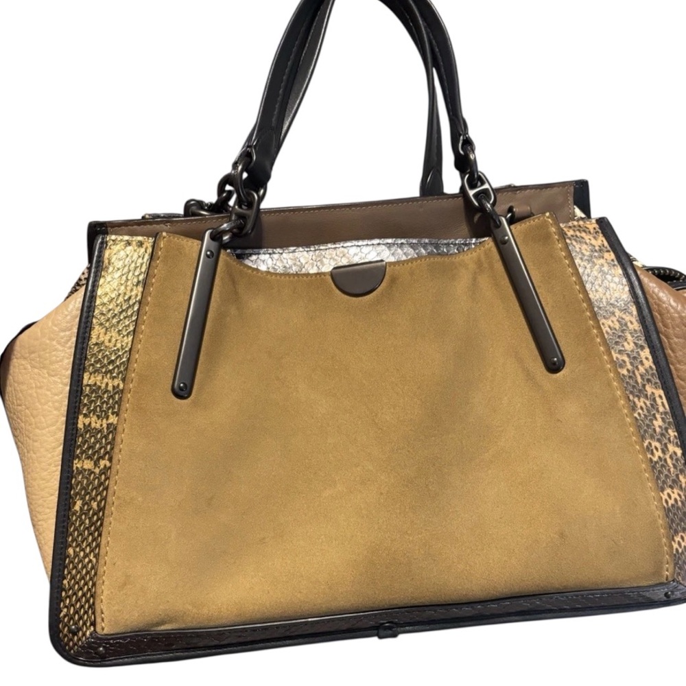 Coach Dreamer 36 Satchel in Colorblock - HTF Limited Edition - Picture 2 of 9